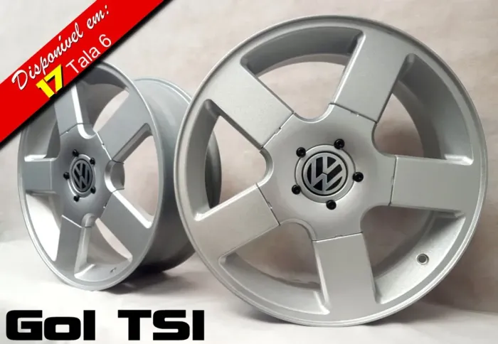 Rodas de liga leve aro 17 Volkswagen Gol TSI novas