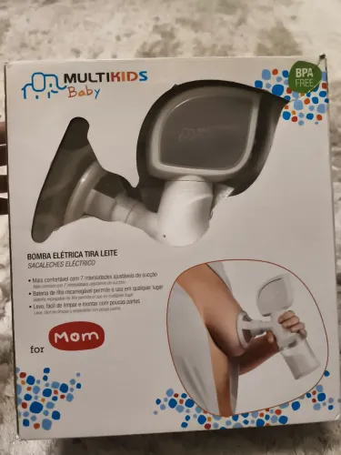 Bomba elétrica tira leite