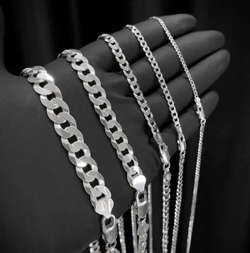 Correntes de Prata 925 