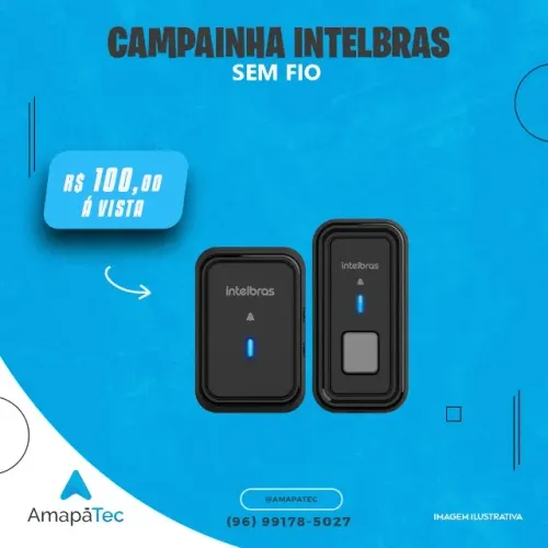 Campainha Sem Fio Intelbras
