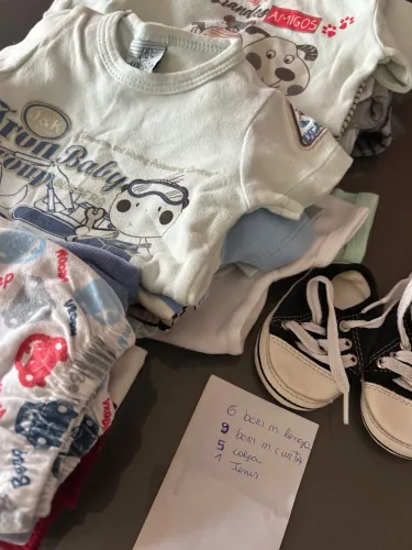 Kit Roupinhas de Bebê menino 20 peças