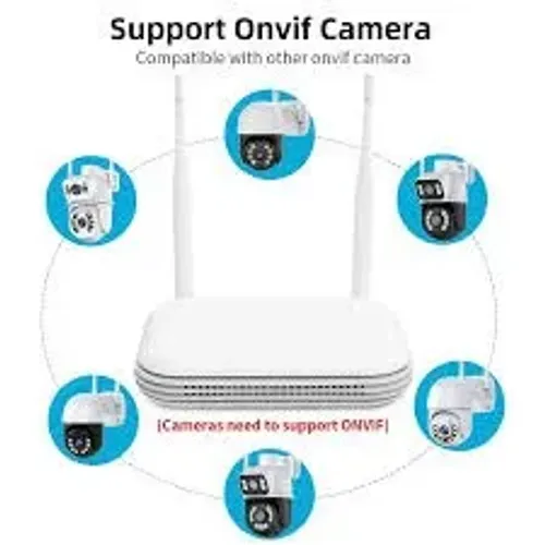 Anbiux wifi nvr mini 8ch 5mp xmeye wifi gravador de vídeo para sistema de segurança sem fi