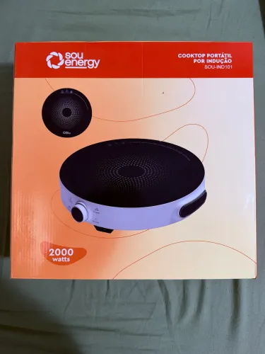 Fogão cooktop indução portátil