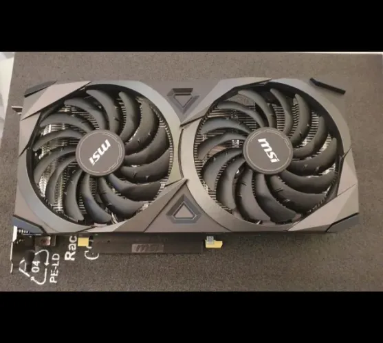 Placa De Vídeo MSI RTX 3060 TI VENTUS 2X OC 8GB GDDR6X