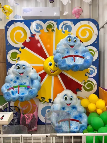 Mini roda gigante 3 lugares para seu buffet ou play de festas