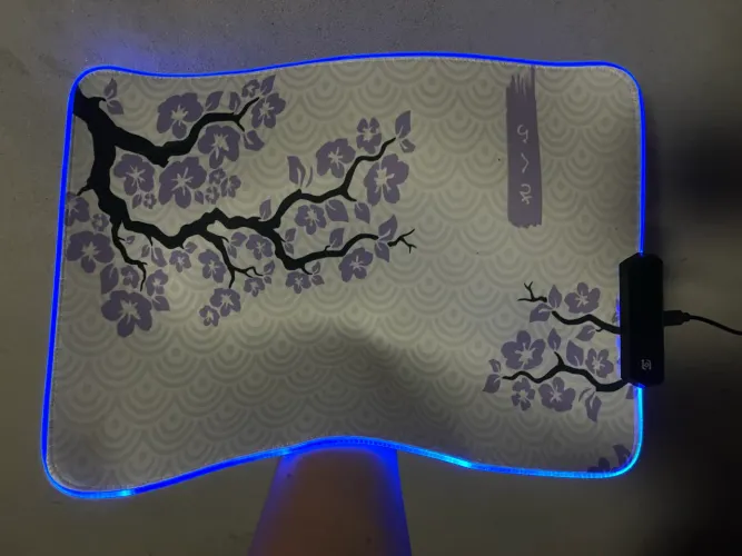 Mouse Pad com Led