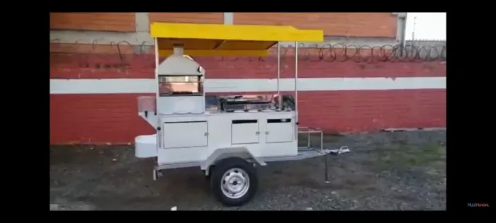 Carretinha Reboque de Lanche 