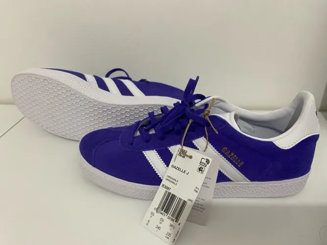 Adidas Gazelle J ROXO- Novo 37