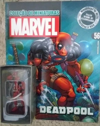 Deadpool - Coleção de Miniaturas Marvel Eaglemoss n. 56