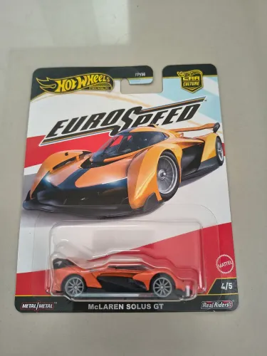 Miniatura hot Wheels Premium 1/64 McLaren Euro Speed 