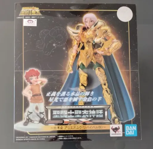 Cloth Myth Mu aries revival ex bandai + kiki