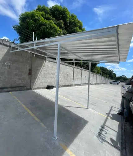Cobertura para garagem