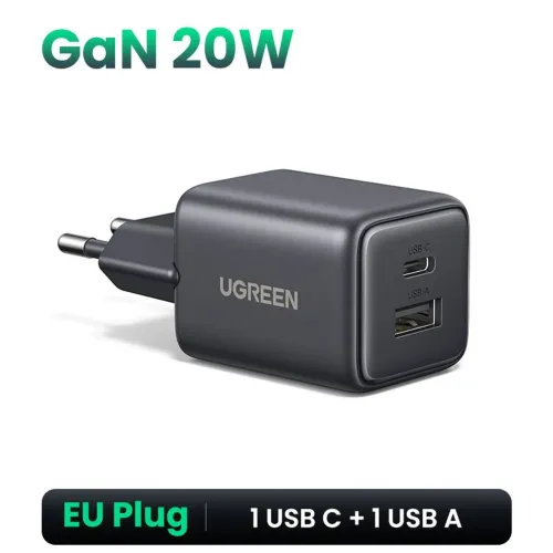 UGREEN CARREGADOR 2W 2 PORTAS 