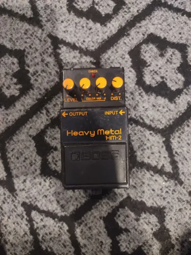 Pedal Boss Heavy Metal HM-2 raridade em bom estado