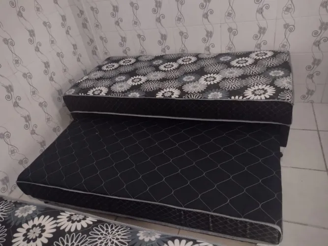 Cama Box solteiro auxiliar 