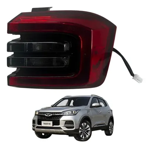 Lanterna Traseira Direita Chery Tiggo 5x 2018 2022 Original Direito/passageiro Vermelho