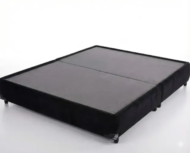 base box preta para colchao king 193x203 - novas direto da fabrica