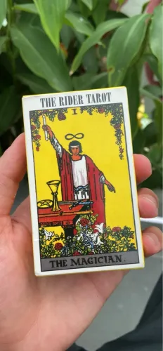 Tarot Rider White