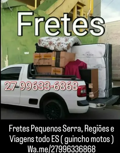 Fretes Pequenos Serra e Viagens 