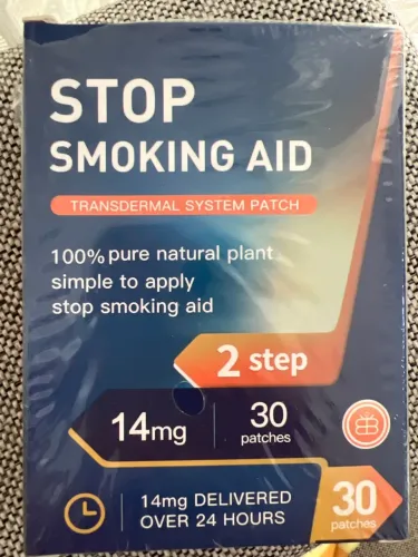30 Adesivo nicotina para parar de fumar 14mg caixa com 30 unidades
