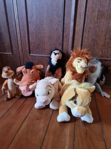 Pelucia Rei Leão ORIGINAL