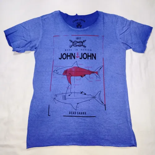 Camiseta John John - Dead Shark - Azul