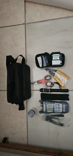 Kit ferramentas fibra optica