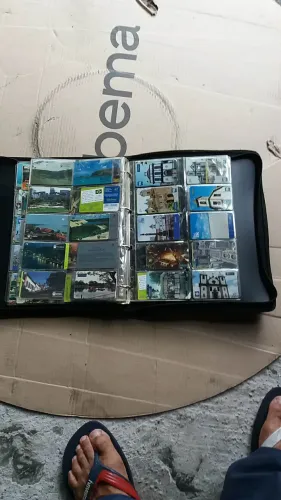 Coleção de cartões telefônicos