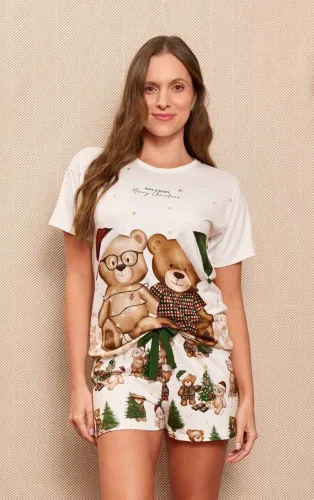 Pijamas personalizados para o natal em família 