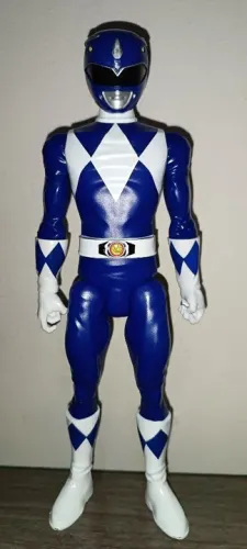 Boneco Power Rangers Azul - Coleção