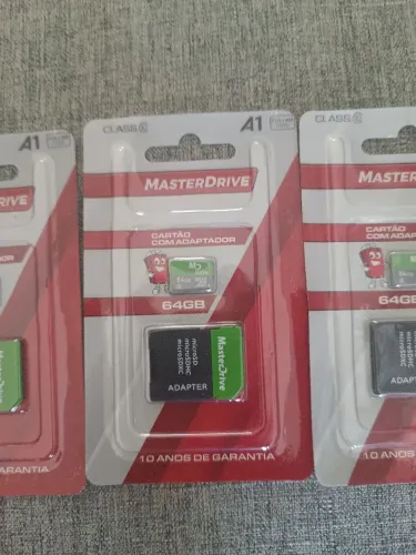 Cartão de Memória MasterDrive 64GB
