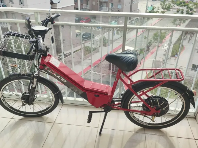 Bicicleta Elétrica Street PAM 800W 48V - Pouquíssimo km rodado - Bateria Lítio