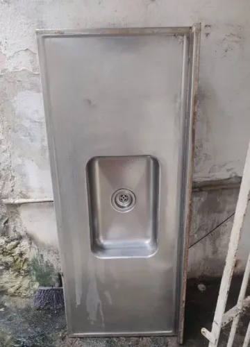 Cuba de pia em aço inox