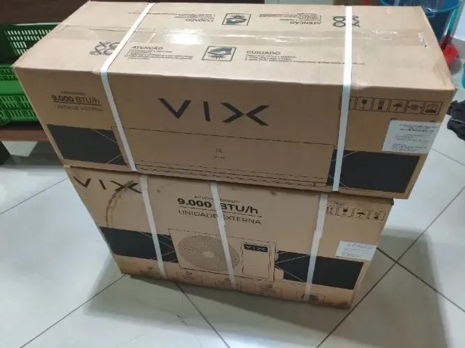 Ar Split VIX 9000 BTUs + Novo + Nota + Garantia + Cartão 12x*!!!  