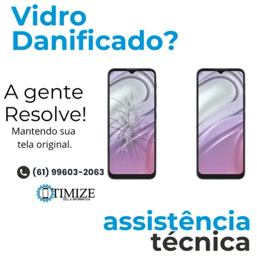 Troca de Vidro Celular