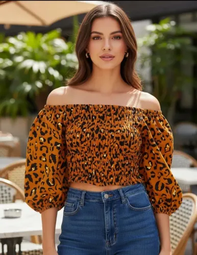 Blusa TLG Feminina Tipo Top 