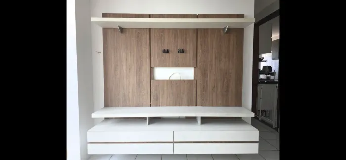 Lindo Rack com Painel para TV - 1,80m x 1,80m
