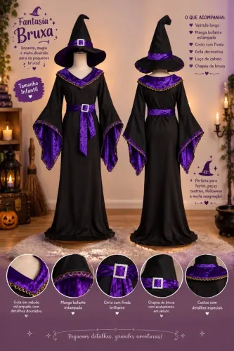 FANTASIA CHARMED WITCH HALLOWEEN 
