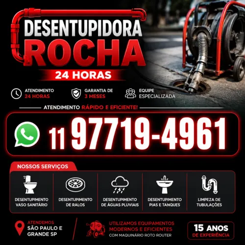 Desentupidora 24 horass