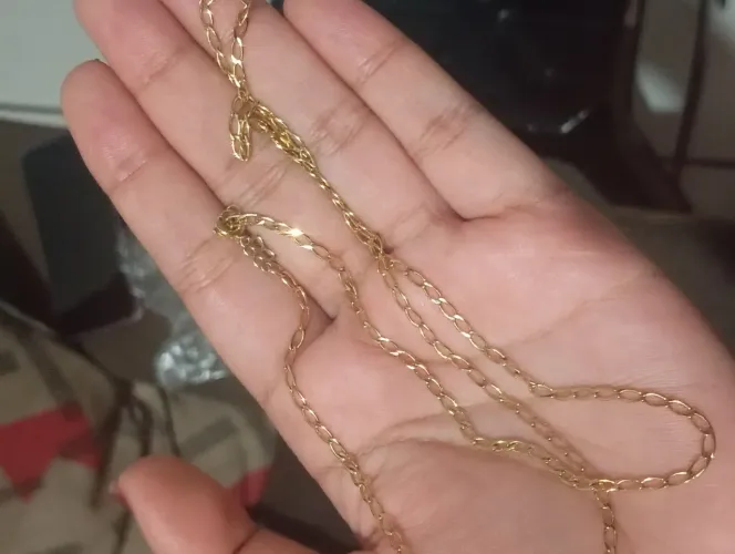 Semi-Joia Romanel Banhado a Ouro