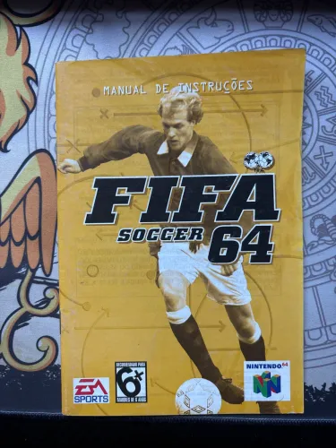 Manual FiFa 64 original - N64