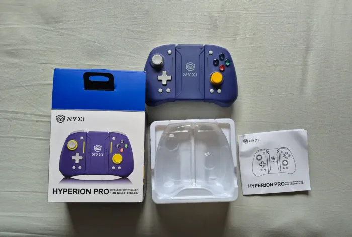 Controle Joycon Hyperion Pro Roxo