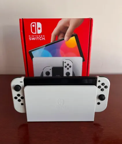 Nintendo Switch OLED Branco 64gb