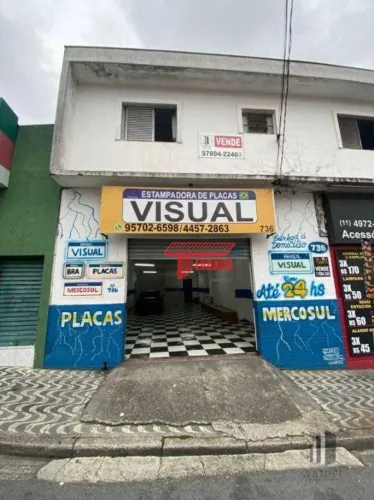 Salão à venda por R$ 590.000,00 - Jardim do Estádio - Santo André/SP