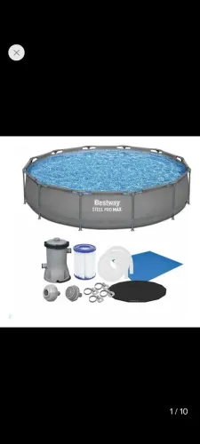 Piscina 6500 litros completa 