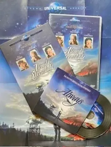 DVD Além da Eternidade (de Steven Spielberg) Com luva, pôster e CD música