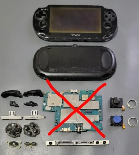 Lote Peças Ps Vita Oled 1000