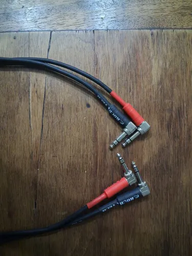 Cabos Stereo Balanceados Rocha Cabos (Padrão Monster Cable) Novos