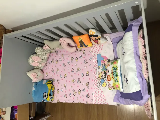 Berço Cama com Grade removivel