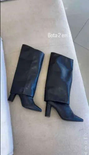 Bota 2 em 1 nunca usada